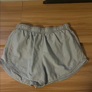 Nike Women's Light Gray Athletic Shorts